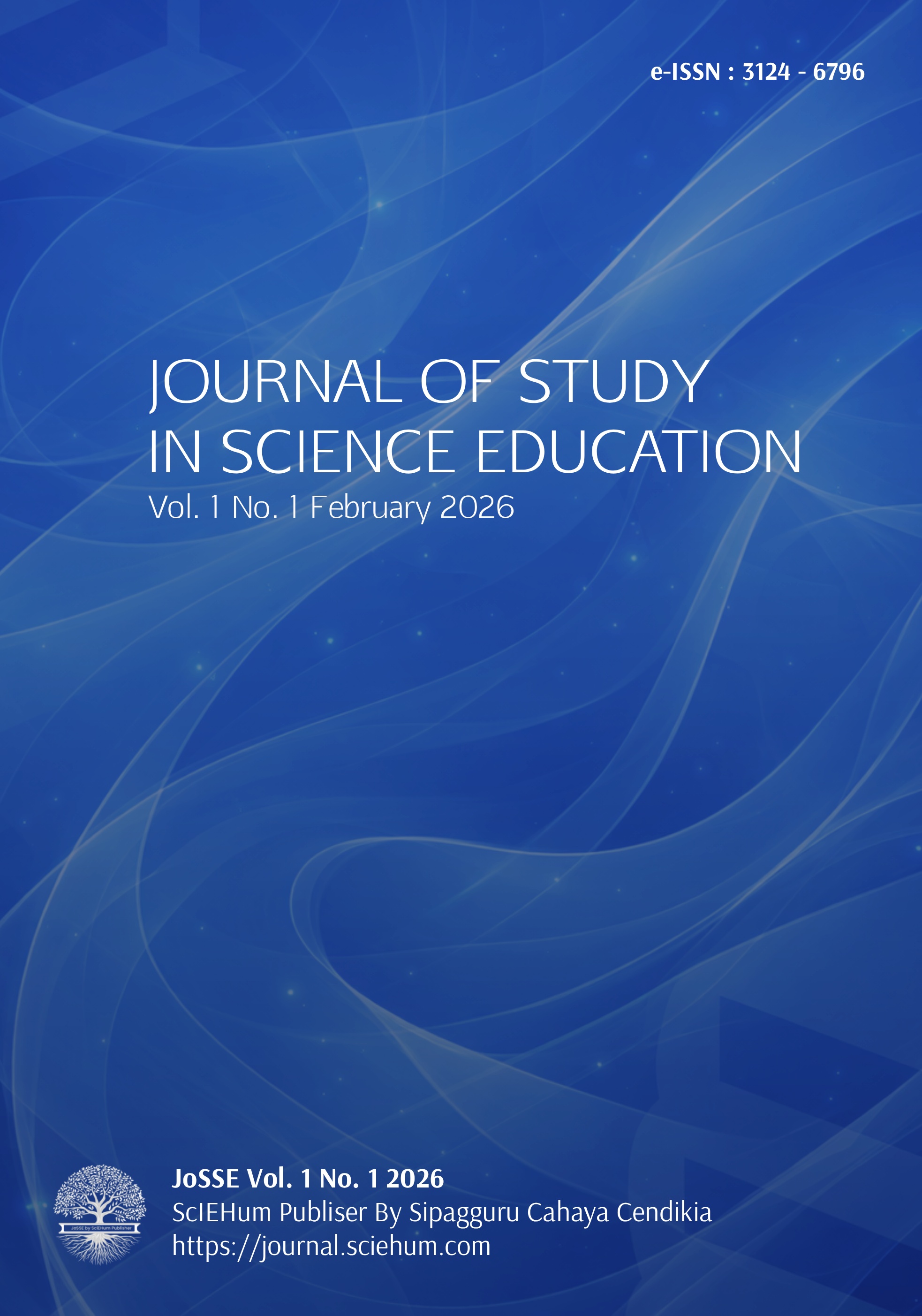 Cover for Journal of Study in Science Education